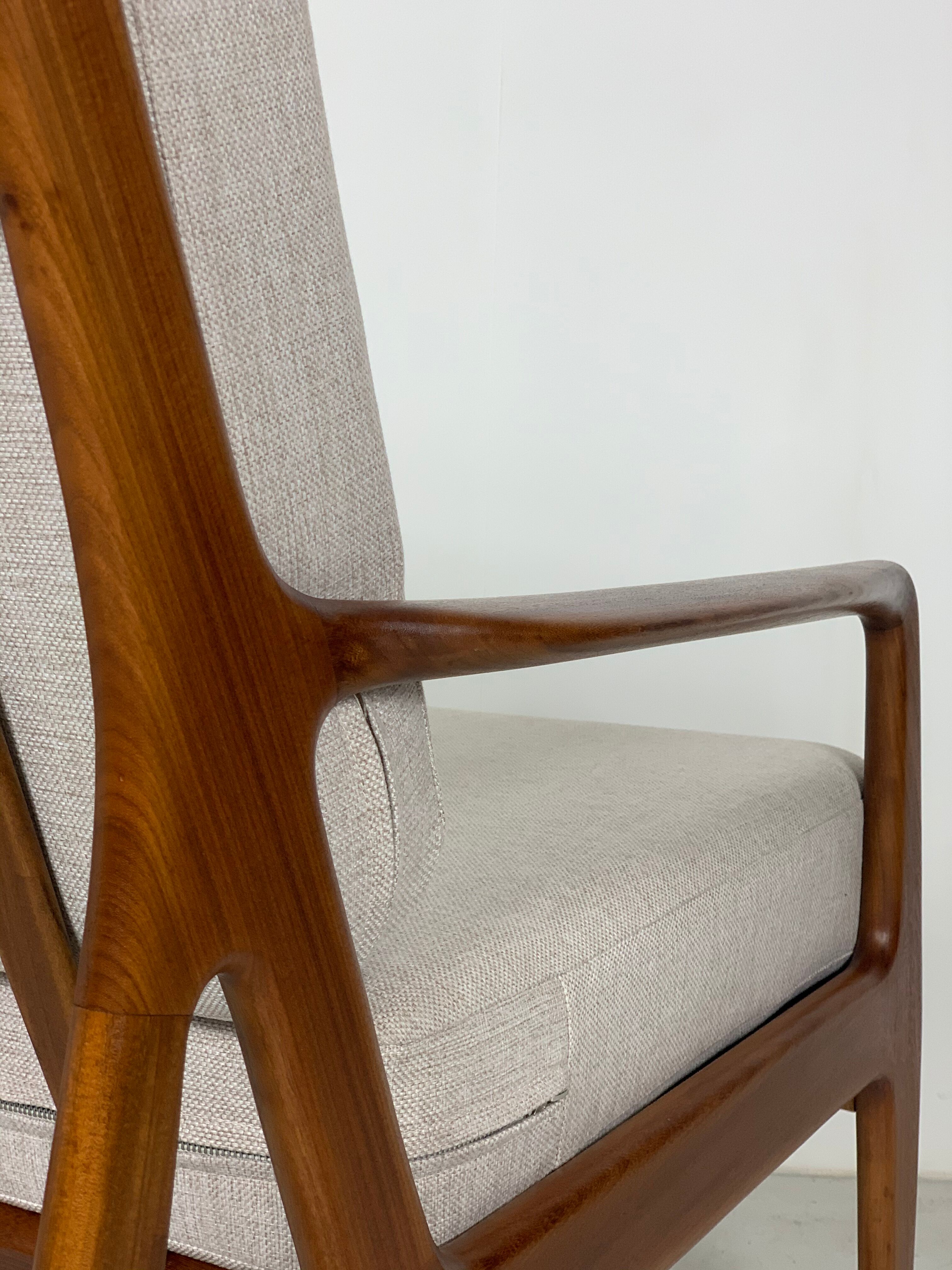 Danish midcentury easy chair by Arne Vodder 1960s