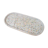 Oval tray — terrazzo otone