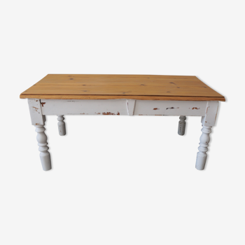 Table basse bois massif