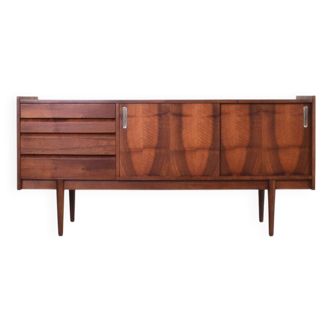 Enfilade Mid-Century en Noyer de Bytomskie Fabryki Mebli, Pologne, 1960s.