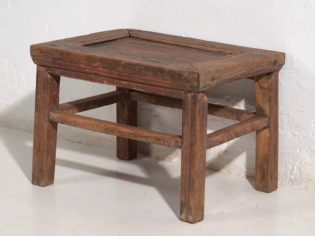 Ancient Asian coffee table (c.1900) #4