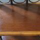 70's rattan shelf