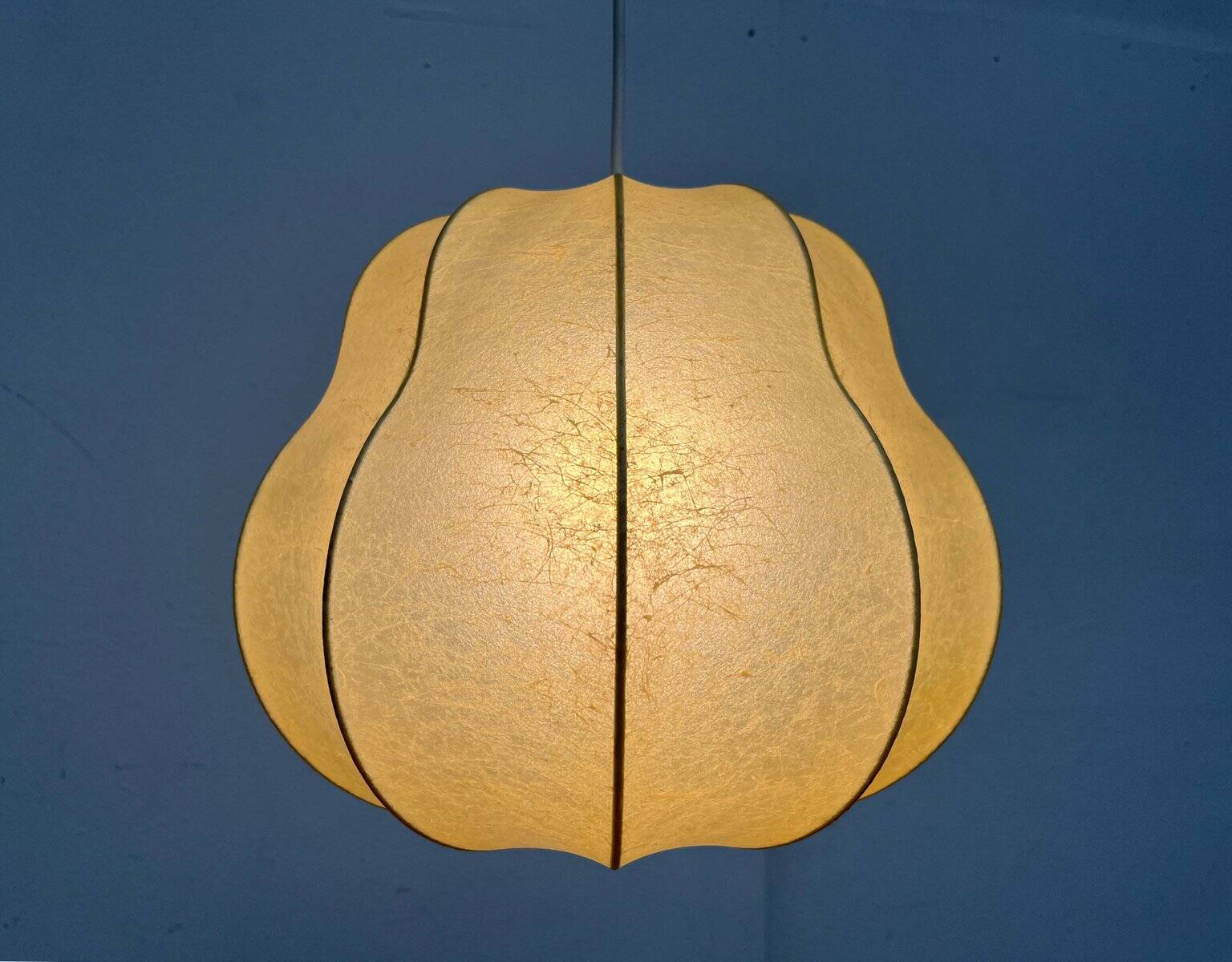 Suspension Cocoon Mid-Century Modern by Friedel Wauer for Goldkant Leuchten, 1960s