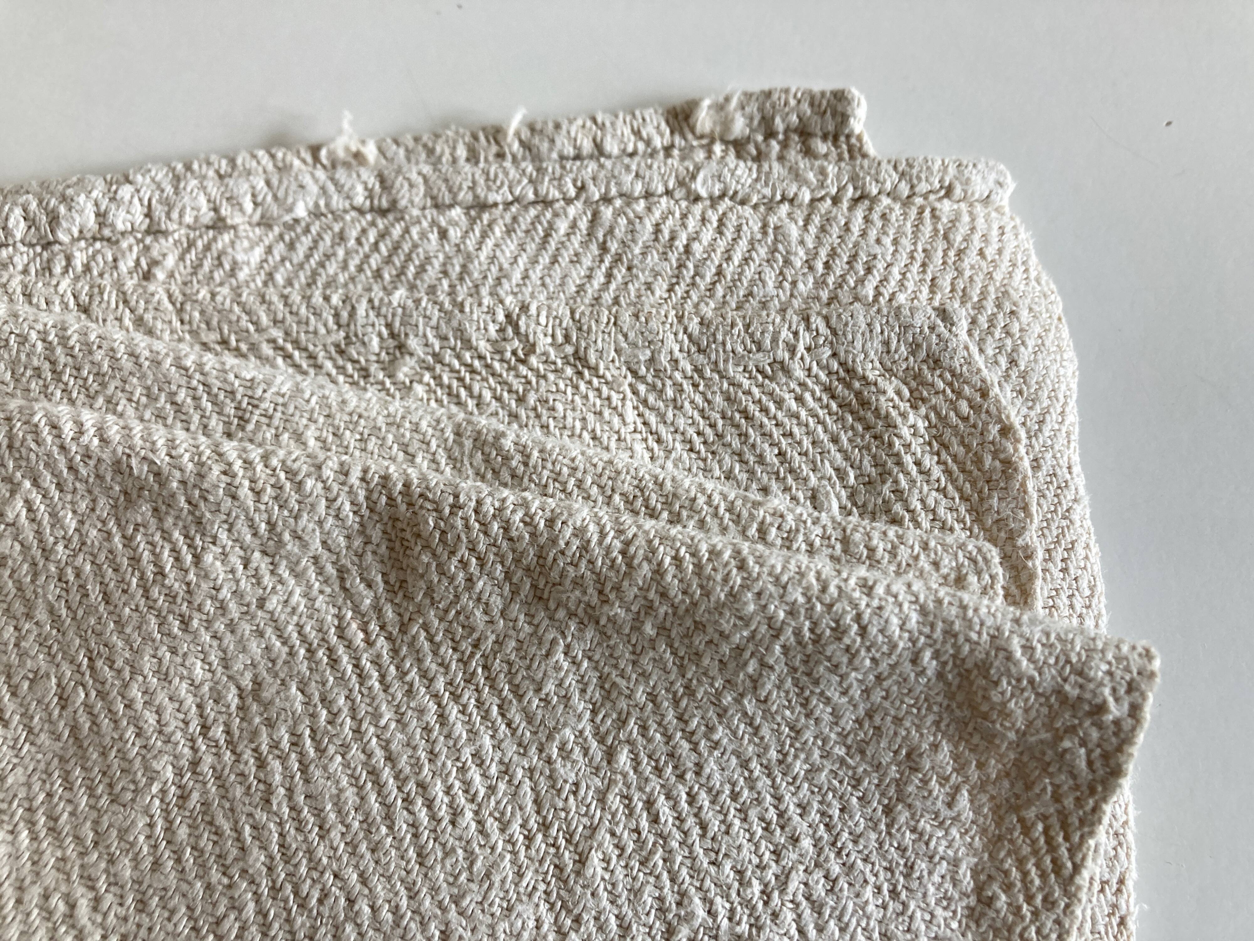 Tablecloth hemp canvas 19th L 140cm