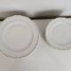 Set of Limoges porcelain flat and dessert plates