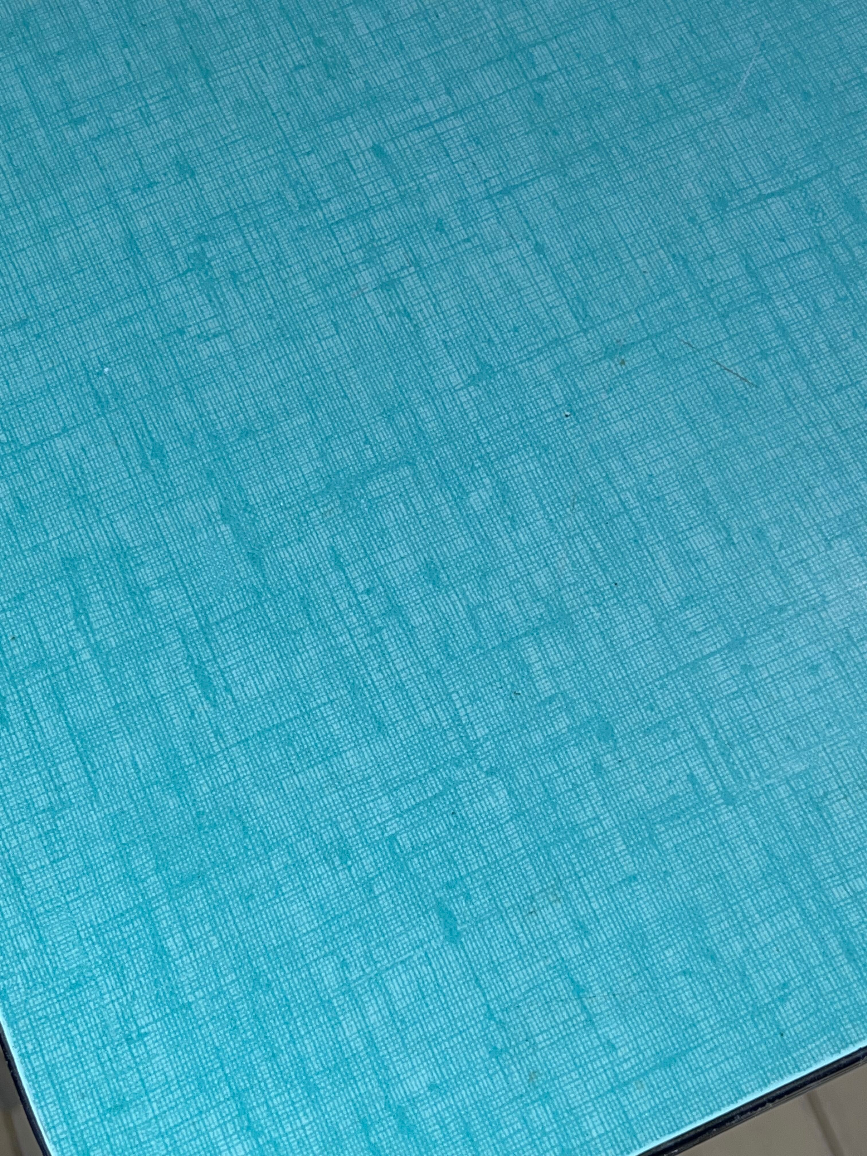 Formica table with extensions and 4 chairs 1950