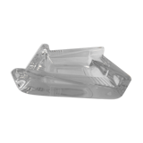 Transparent moulded glass ashtray