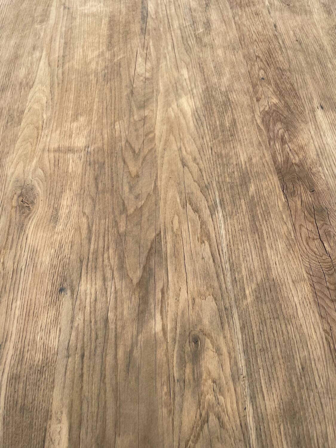 Table de ferme en chêne massif