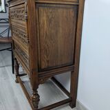 Belgian chest of drawers with 3 drawers 19th century