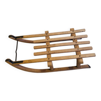 Vintage wooden sled from the 1950s/60s