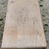 Old brutalist oak farmhouse coffee table