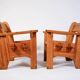 David Rosèn, pair of Berga armchairs for Nordiska Kompaniet, 1944.
