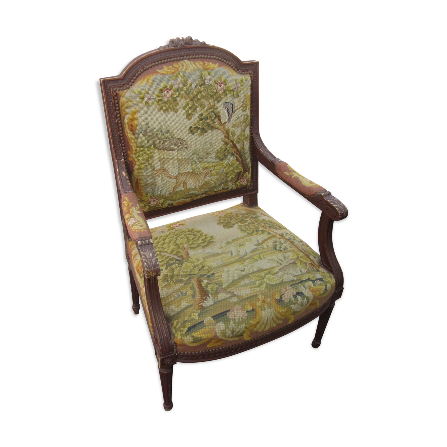 Style chair the raven and the fox