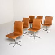 “Oxford” chairs by Arne Jacobsen for Fritz Hansen, 1969