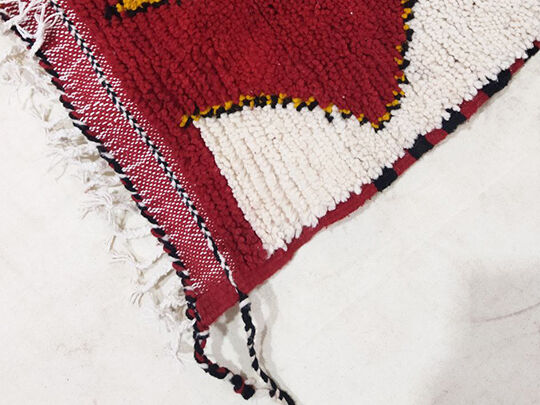 204x176cm moroccan berbere carpet