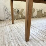 50s pine and oak farmhouse table 2.5m