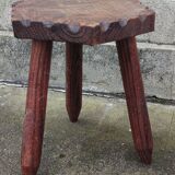 Set of 3 tripod stools/design 20th century