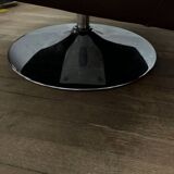 Fauteuil en cuir marron