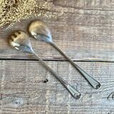 EP Zinc Italy Silver Plated Salad Servers