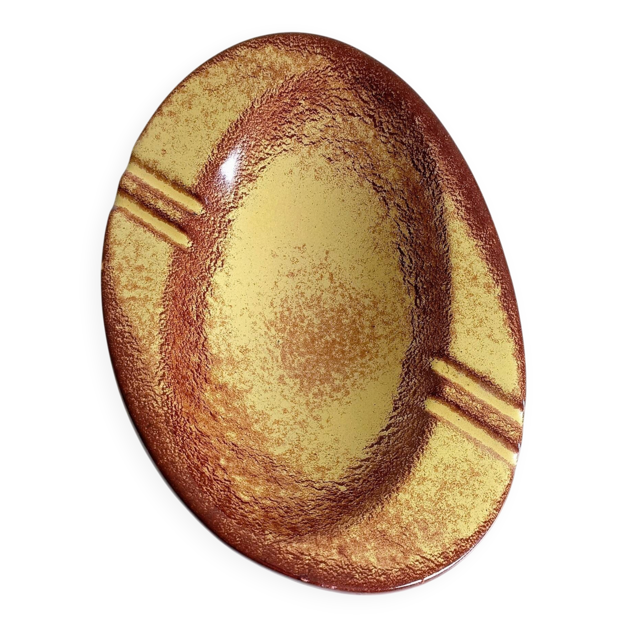 Ceramic ashtray Bertoncello Large or Catchall by Roberto Rigon, 1970s.