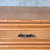 Sideboard sideboard Dal Vera wicker bambu style