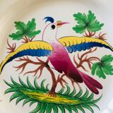 Saint clement bird pattern plate