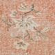 Pale Red & Beige Turkish Runner Rug, 71x301Cm