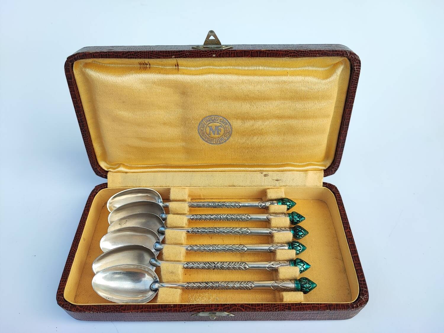 Indonesian silver teaspoons