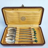 Indonesian silver teaspoons