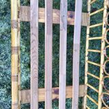 Children's rattan bed