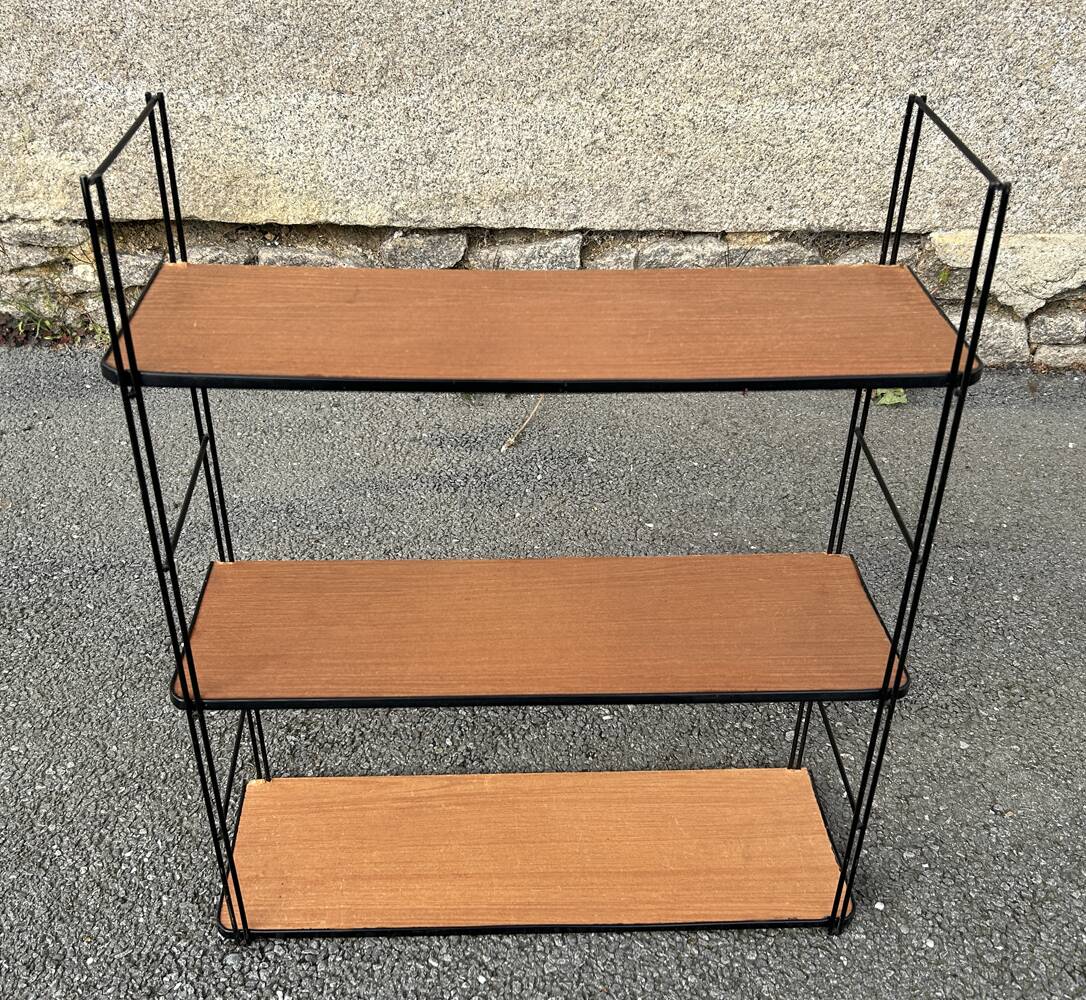 String wall shelf, vintage, 60s.