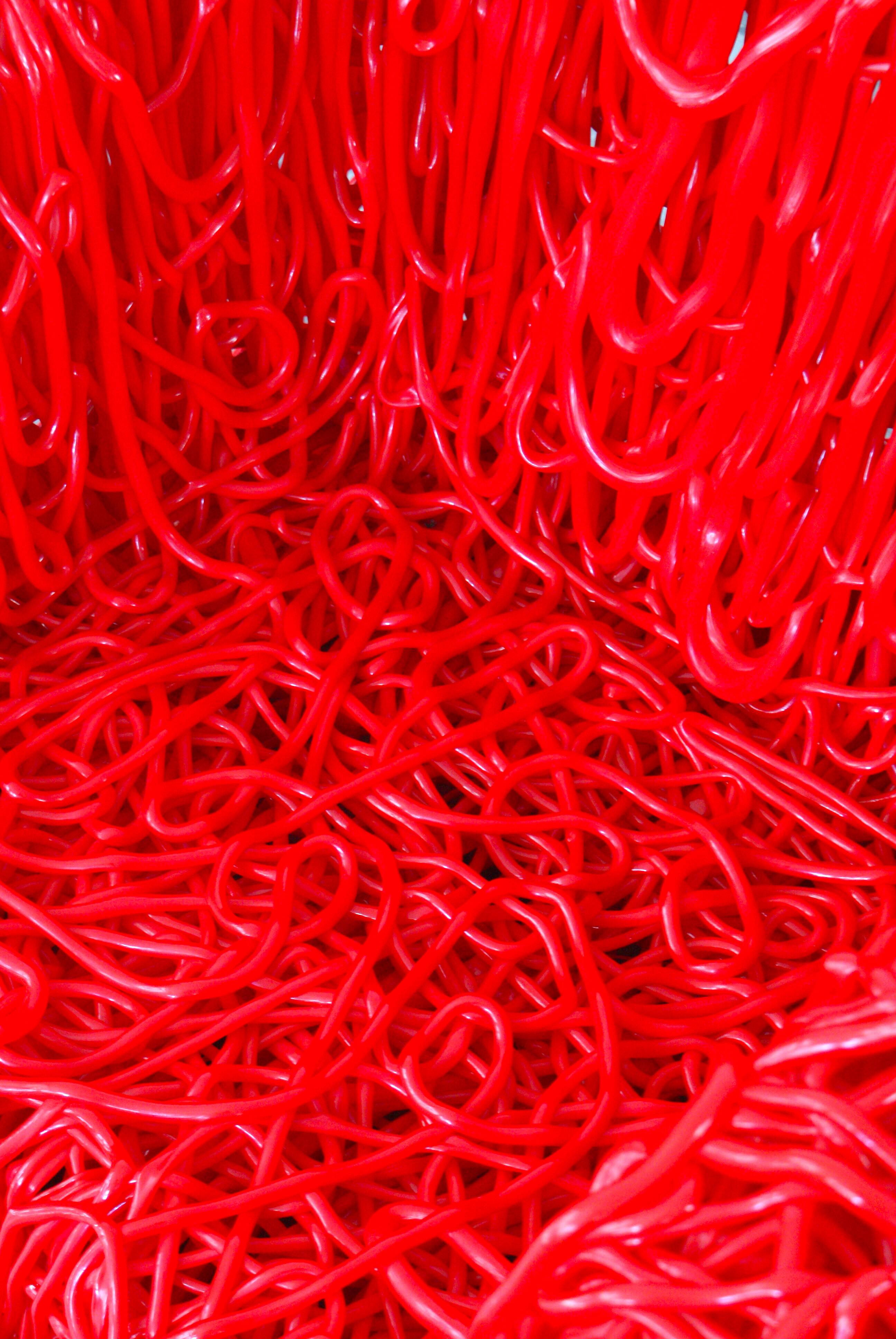 Senzafine armchair and pouf by Gaetano Pesce