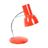 Mid-Century red table lamp / Napako, 1970's