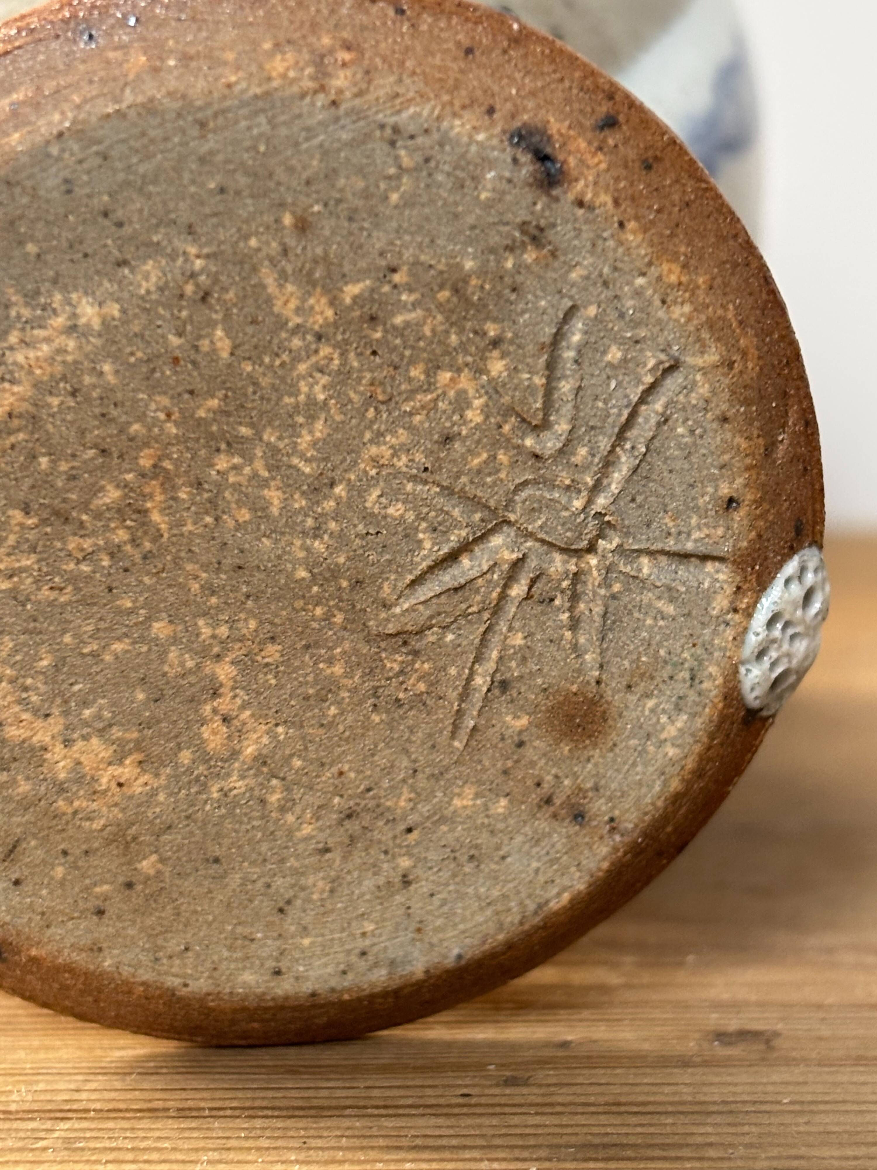 Glazed ceramic chalice