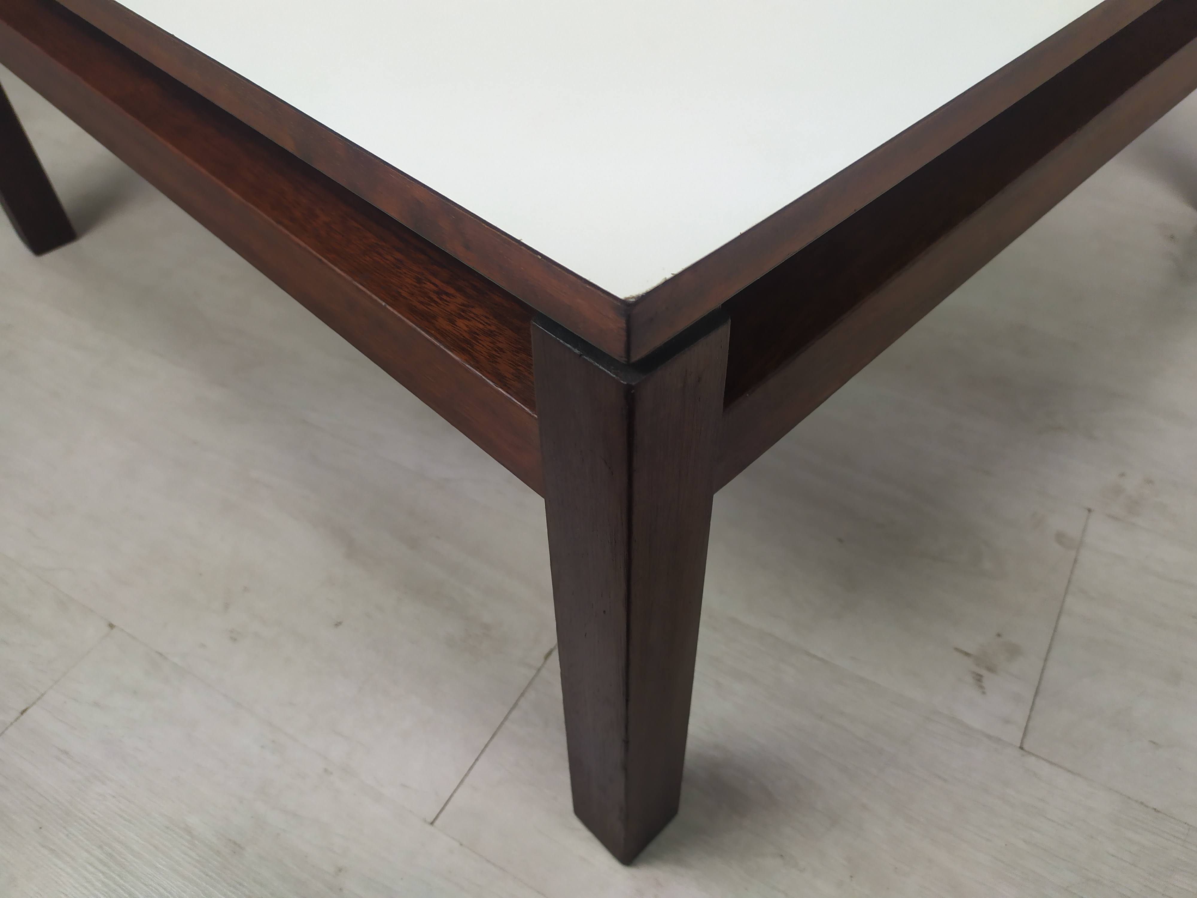 Scandinavian square coffee table