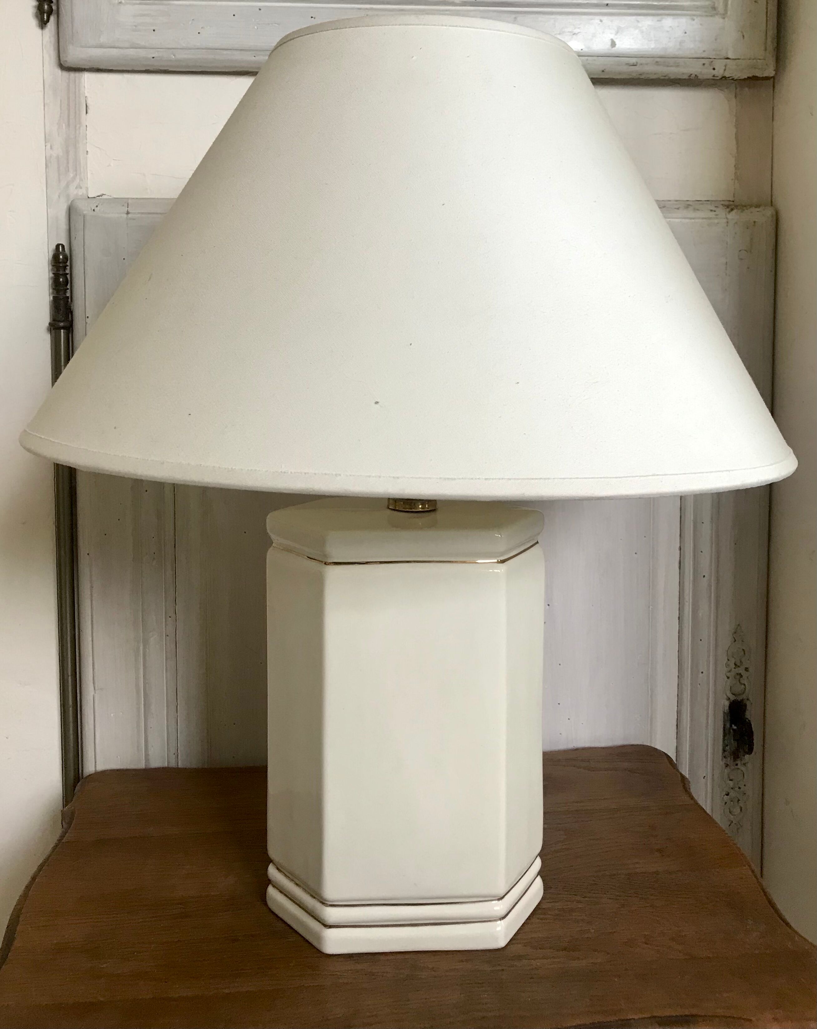 Vintage ceramic lamp