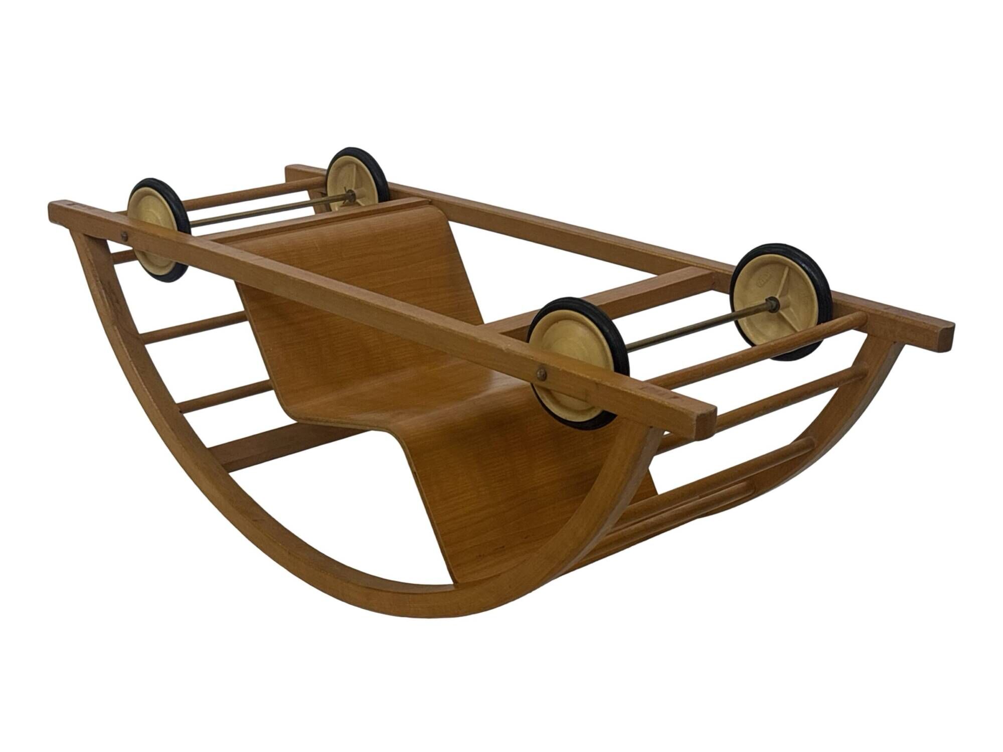 Schaukelwagen by Hans Brockhage & Erwin Andra for Siegfried Lenz, 1955