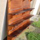 Bistro wall shelf early 20th