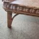 Tray on rattan legs
