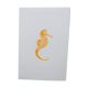 Engraving 1 yellow seahorse color
