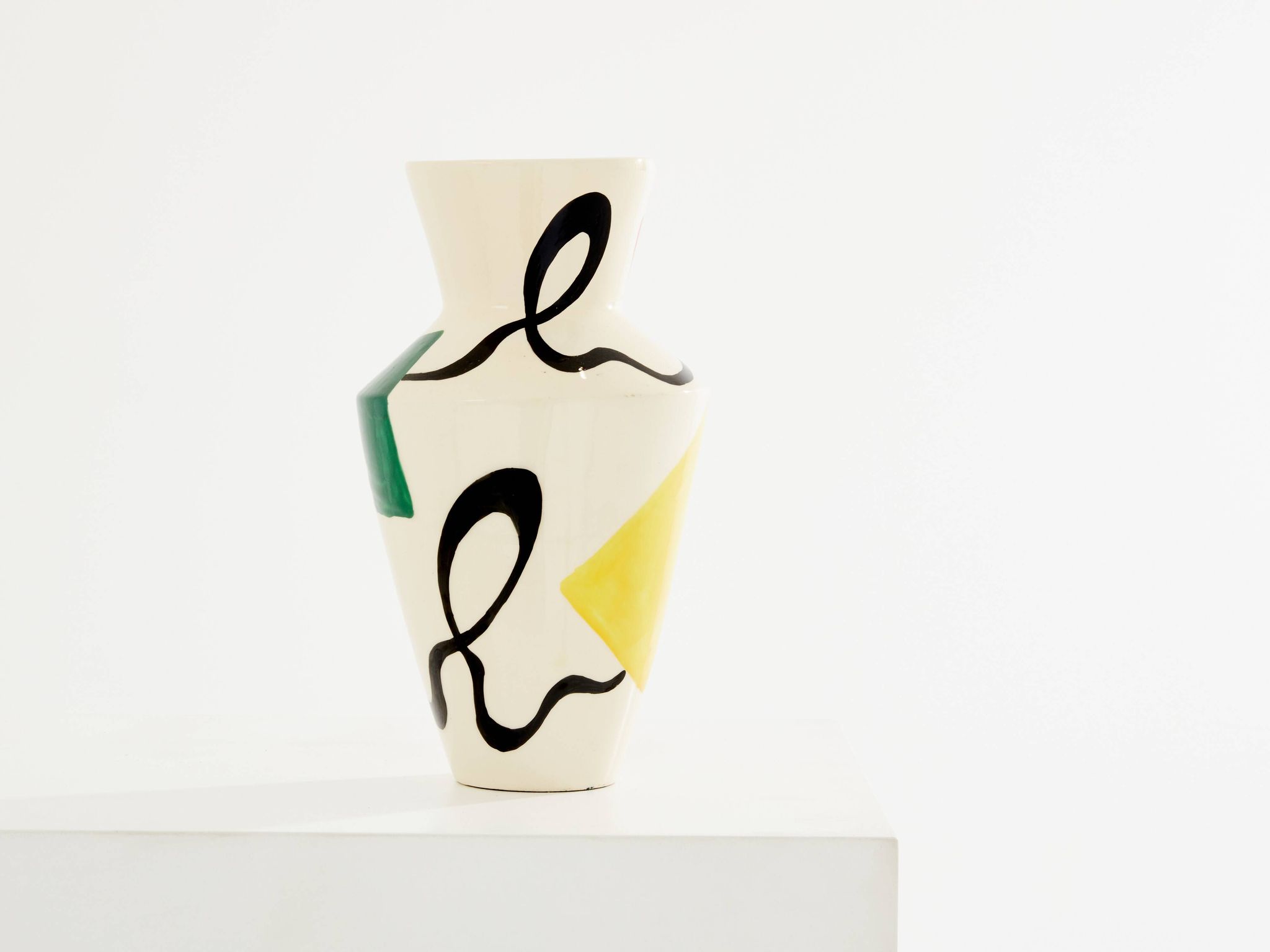 Vase en céramique émaillée signée Roland Brice vers 1950