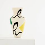 Glazed ceramic vase signed Roland Brice circa 1950