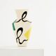 Glazed ceramic vase signed Roland Brice circa 1950