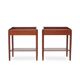 Tables de chevet par Børge Mogensen pour Soborg Mobler, années 1950, lot de 2