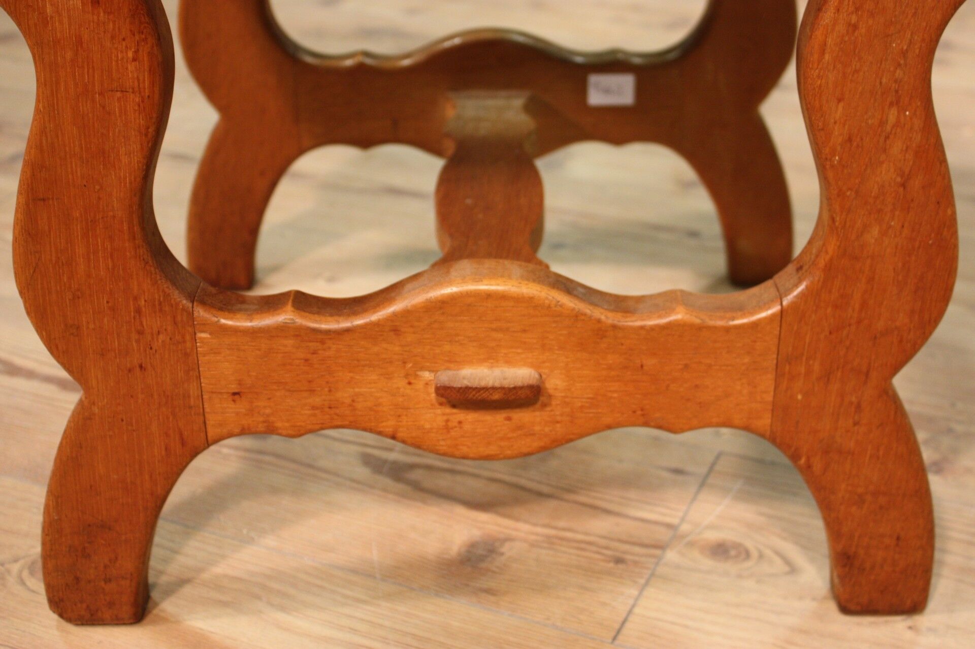 Lot de 4 chaises rustiques