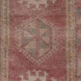 Distressed turkish small rugs, 1970s, set of 2