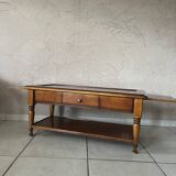 Cherry wood coffee table