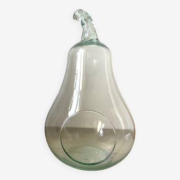 Pear shaped terrarium pot