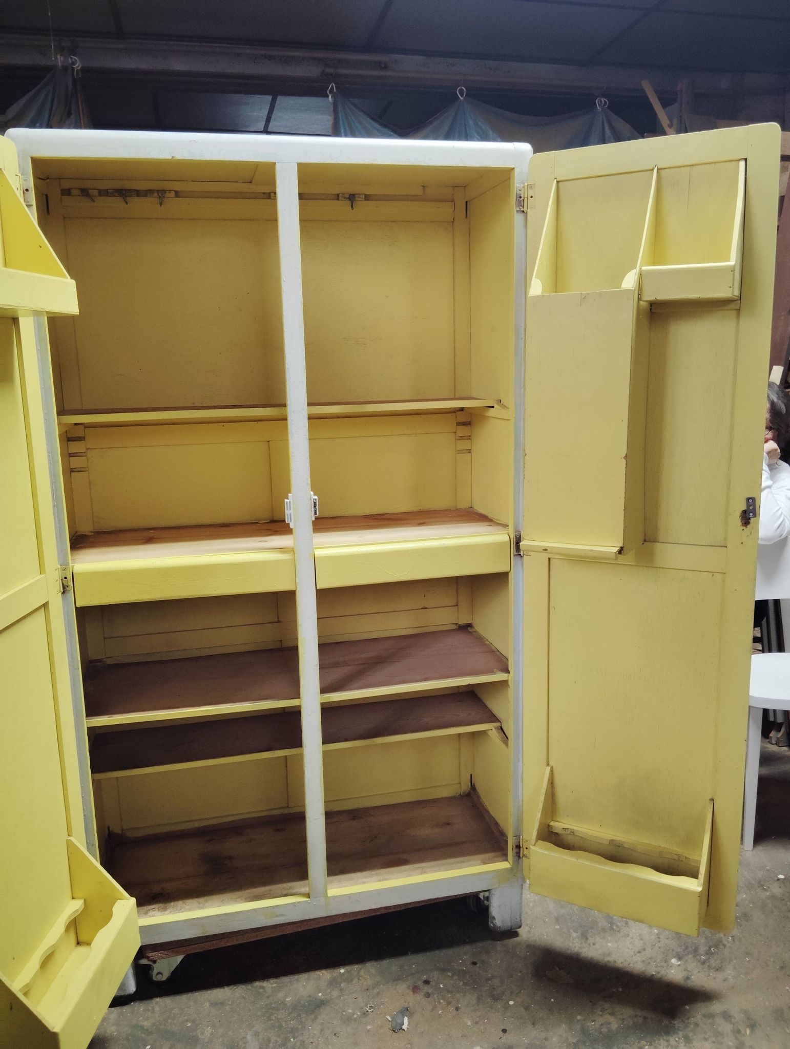 Parisian kitchen cupboard
