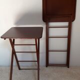 Pair of small folding tables